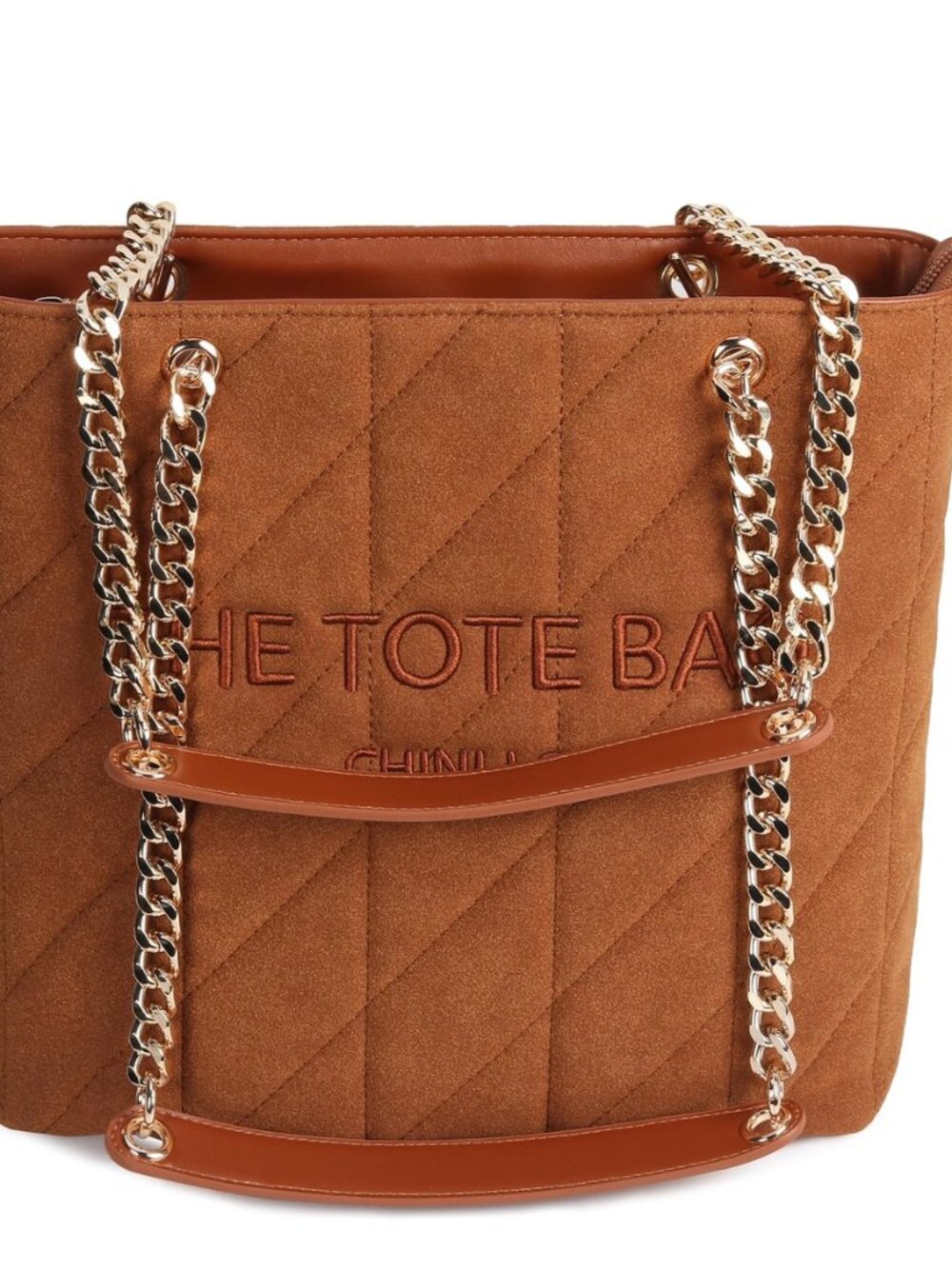 Tote Bag for Women, Medium Quilted Top Chain Handle Handbags Purse